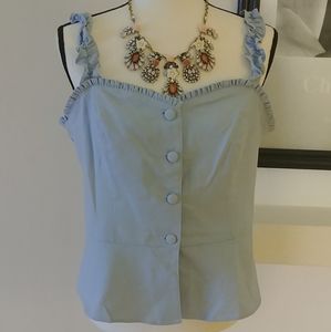 ** Bundle 3 items that are $10 or less get 3rd free***JusFab Crop Blouse